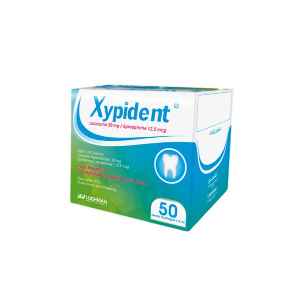 بی حسی دندانپزشکی لیدوکائین (کارپول) 2% لقمان
